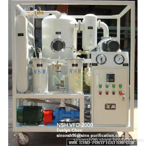 Waste oil recycling plant, used oil recycling machine